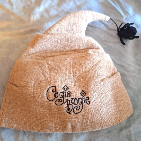 Disney Park The Nightmare Before Christmas Oogie Boogie Pointy Santa Hat - Picture 2 of 7